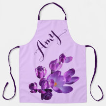 Nombre del personalizable Amy bonito violeta crocu