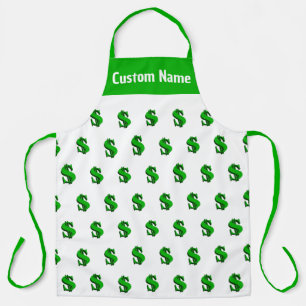 Delantal Nombre personalizado Aprones personalizados, Rótul