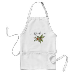 Delantal Nombre personalizado Cocina monogramada Chef Bakin