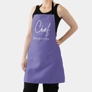 Delantal Nombre personalizado del chef