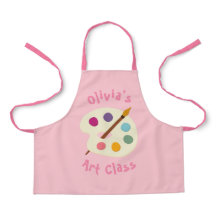 NOMBRE personalizado Escuela de arte Artista Apron