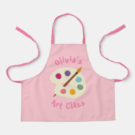 Delantal NOMBRE personalizado Escuela de arte Artista Apron