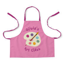 NOMBRE personalizado Escuela de arte Artista Apron