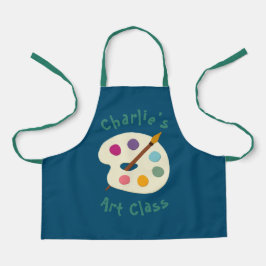 Delantal NOMBRE personalizado Escuela de arte Artista Apron