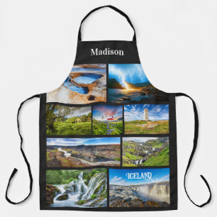 Delantal Nombre personalizado Islandia