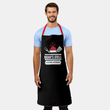 Nombre personalizado Meme personalizado BBQ Black