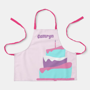 Delantal Nombre personalizado Moda simple nombre de guión e