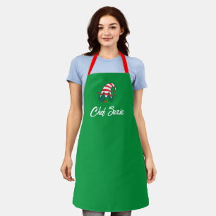 Delantal Nombre personalizado Navidades personalizados Gorr