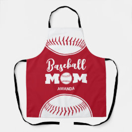 Delantal Nombre personalizado personalizado de mamá de béis