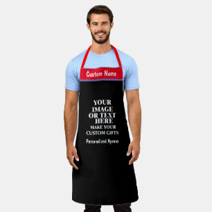 Delantal Nombre personalizado personalizado personalizado p