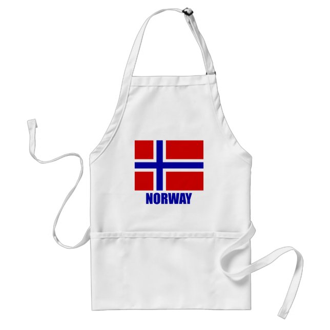 Delantal norway_flag_norway10x10 (Frente)