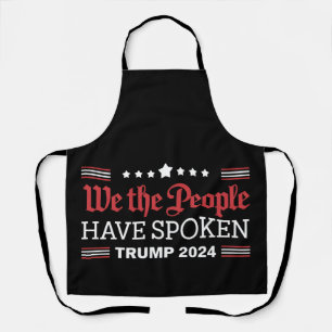 Delantal Nosotros El Pueblo Hemos Hablado Trump 2024