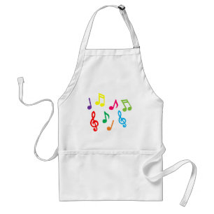 Delantal Notas musicales