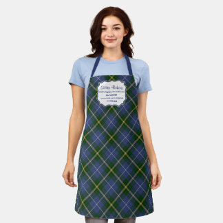 Delantal Nova Scotia Tartan Plaid Business Apron