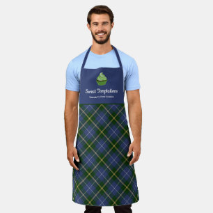 Delantal Nova Scotia Tartan Plaid Cupcake Bakú Grande