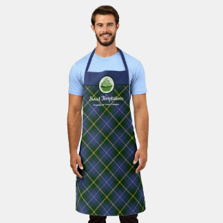 Delantal Nova Scotia Tartan Plaid Cupcake Bakú Grande V2