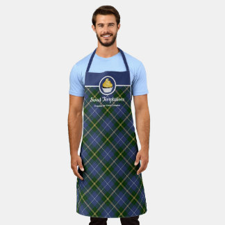 Delantal Nova Scotia Tartan Plaid Cupcake Bakú Grande V3