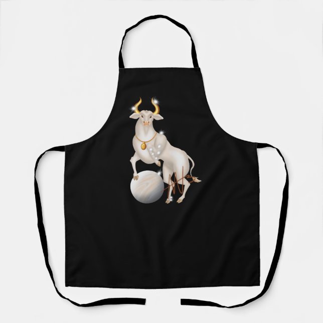 Delantal Nova Taurus Venus Zodiac (Anverso)