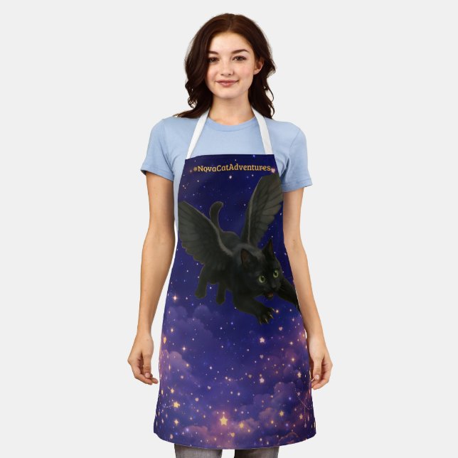 Delantal #NovaCatAdventures Winged v3 (Gastado)