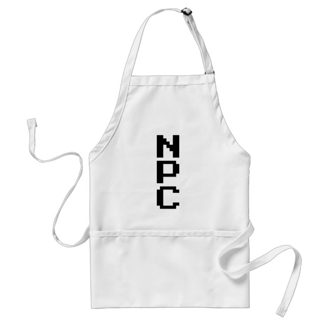 Delantal NPC - Carácter no reproducible (Frente)