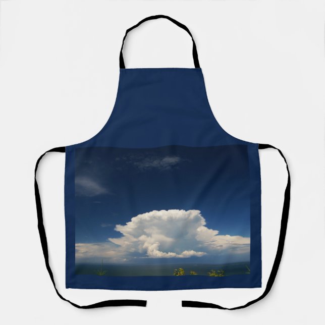 Delantal Nube Blanca Esponjosa (Anverso)