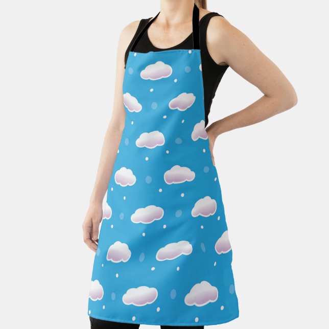 Delantal Nubes Apron (in situ)