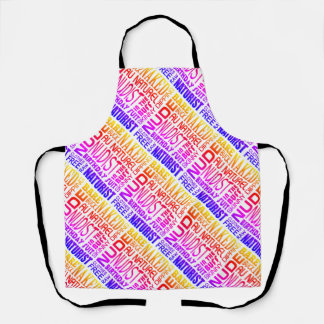 Delantal Nudismo, naturista/nudista