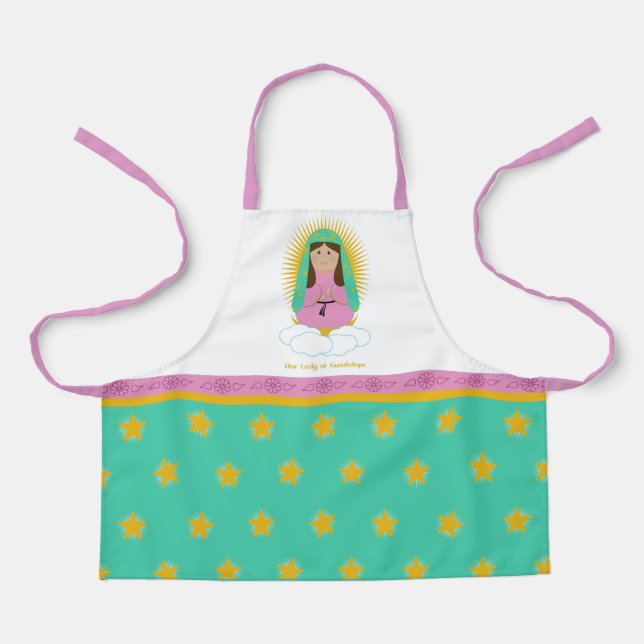 Delantal Nuestra Señora de Guadalupe Apron (Anverso)