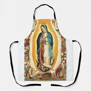 Delantal Nuestra Señora De Guadalupe Arte Radiante