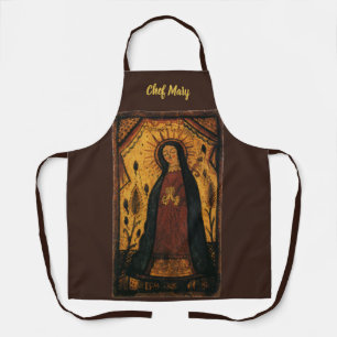 Delantal Nuestra Señora de Guadalupe por Pedro Antonio Fres