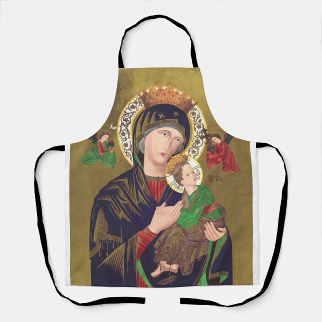 Delantal Nuestra Señora del Perpetuo Socorro (Anverso)