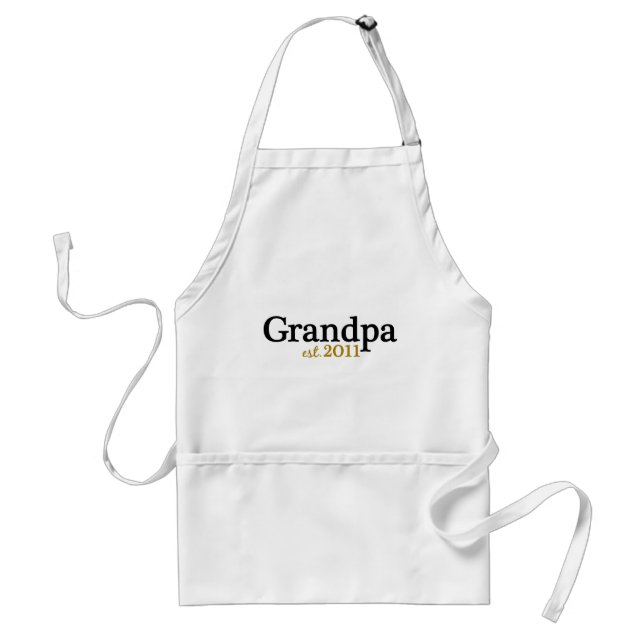 Delantal Nuevo abuelo est 2011 (Frente)