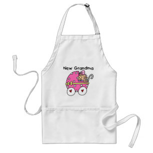 Delantal Nuevos camisetas y regalos de la abuela de la niñ