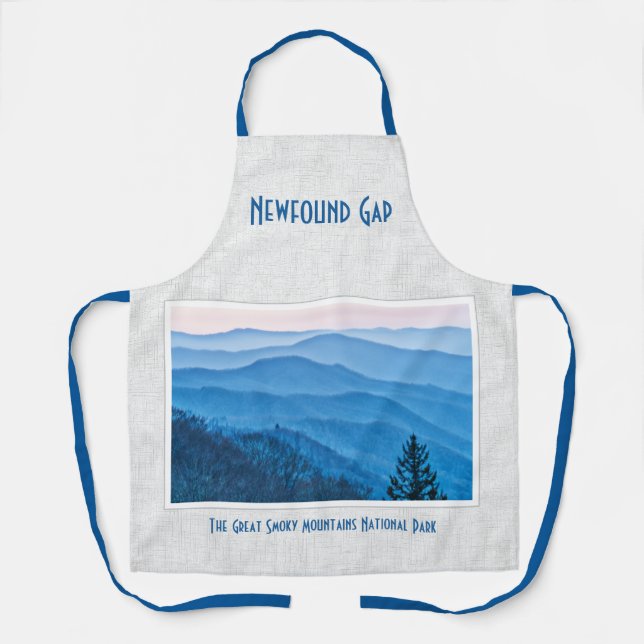 Delantal Nuevos Sunrise Gap Great Smoky Mountains (Anverso)