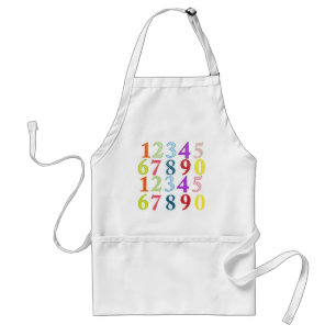 Delantal Numerales