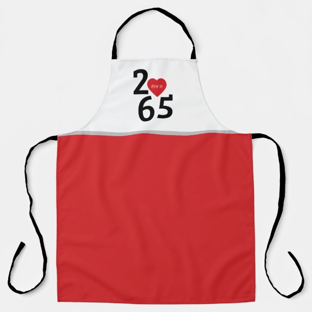 Delantal Número de habitación 256 en   (Anverso)