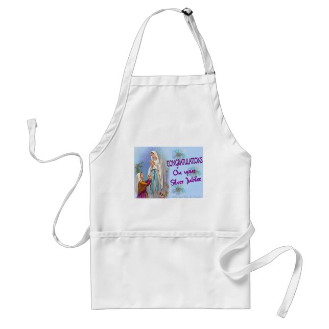 Delantal Nuns Silver Jubilee Gifts and Cards (Frente)