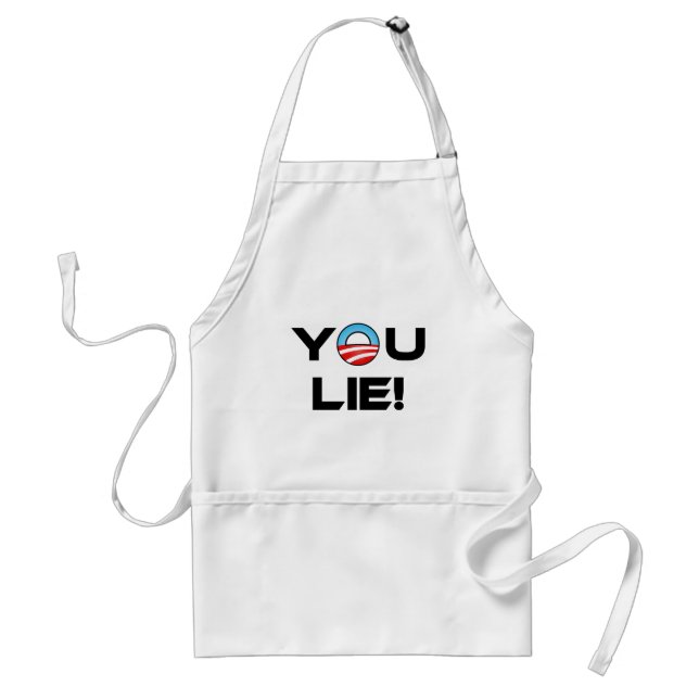 Delantal Obama You Lie (Frente)