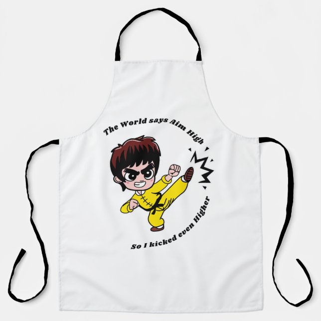 Delantal Objetivo alto motivacional (Anverso)