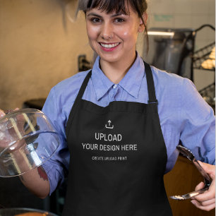 Delantal Obra de arte, foto o diseño personalizado