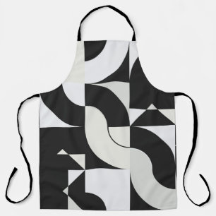 Delantal Obra de composición en Bauhaus hecha con ele abstr