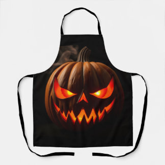 Delantal Obra Maestra de Calabaza con Resplandor Fundido