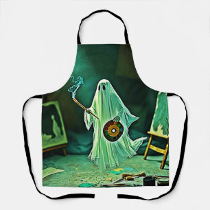 Delantal Obra maestra de la fantasía de un artista fantasma