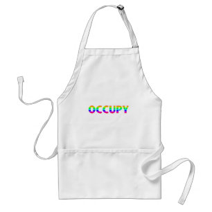 Delantal Occupy Rainbow