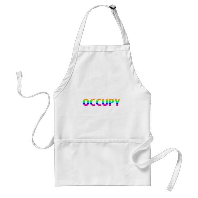 Delantal Occupy Rainbow (Frente)
