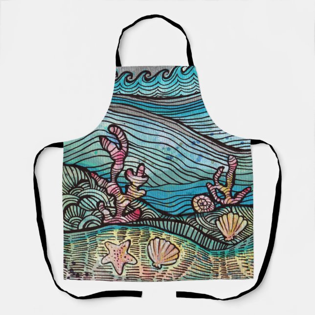 Delantal Océano (Anverso)