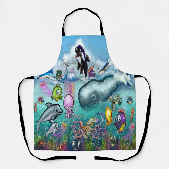 Delantal Océano (Anverso)