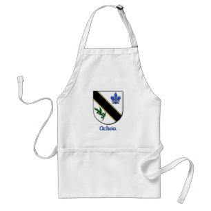 Delantal Ochoa Family Shield Apron