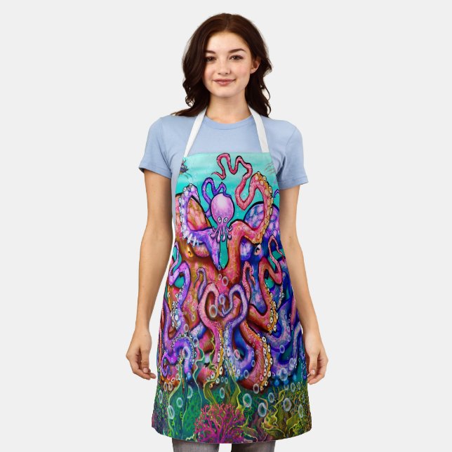 Delantal Octopi Parenti Apron (Gastado)