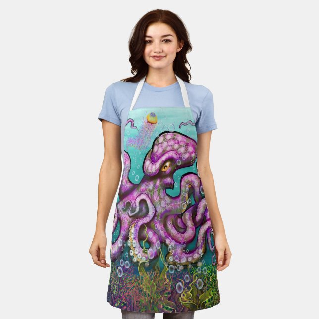 Delantal Octopus (Gastado)